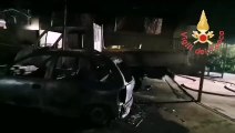 Incendiati i mezzi di una ditta edile a Montauro Superiore, possibile matrice dolosa