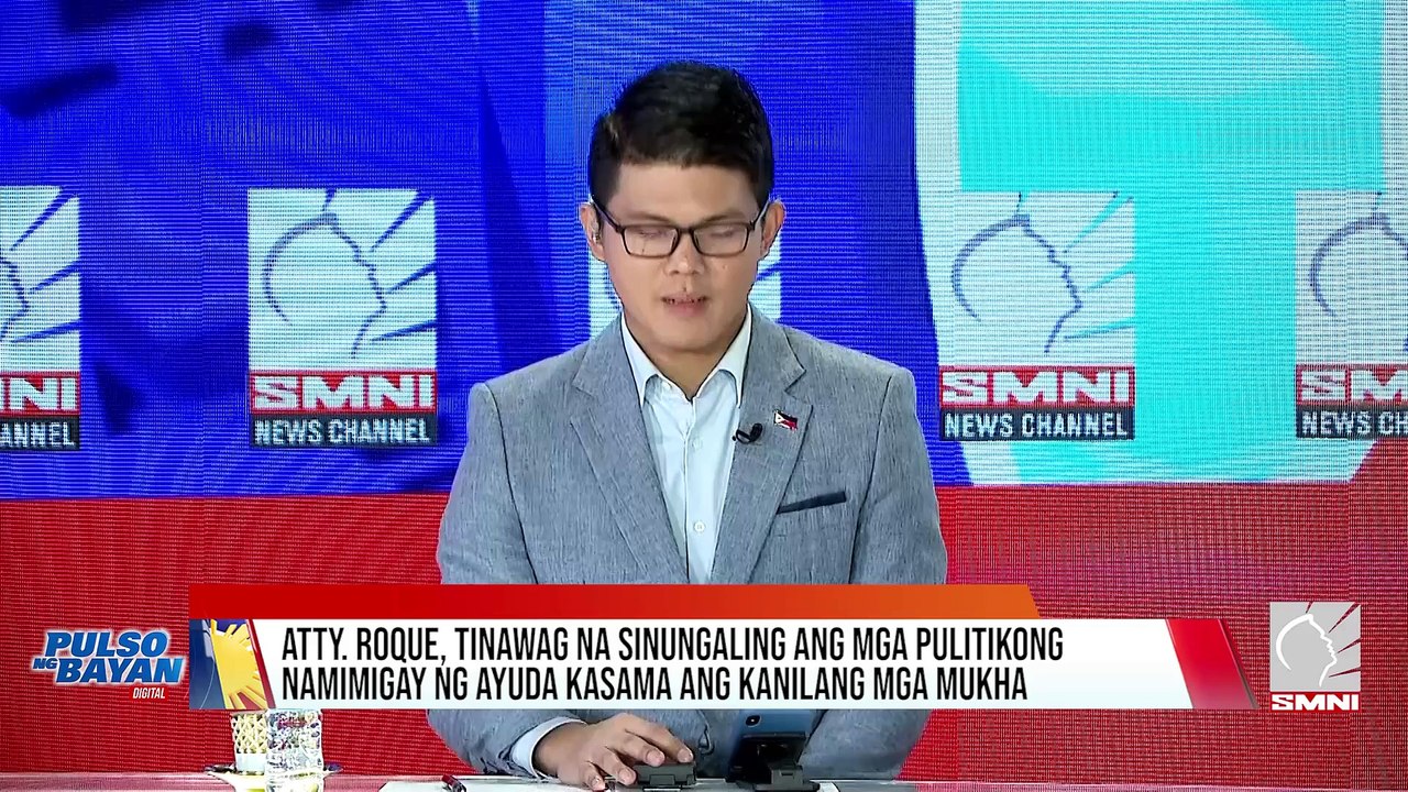Atty. Roque, tinawag na sinungaling ang mga pulitikong namimigay ng ayuda kasama ang kanilang mga mukha