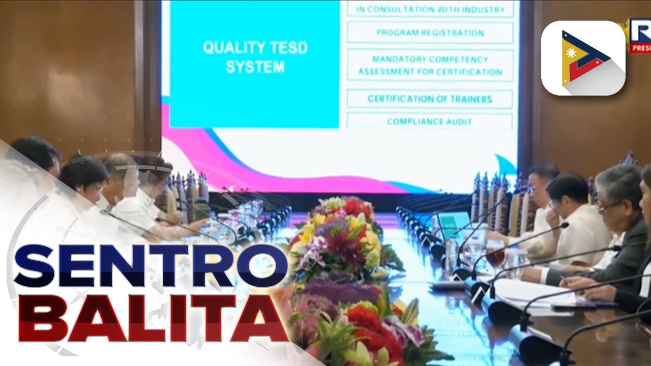 PBBM, ipinag-utos na pag-aralan ang pagsama ng TVET sa curriculum ng senior high school