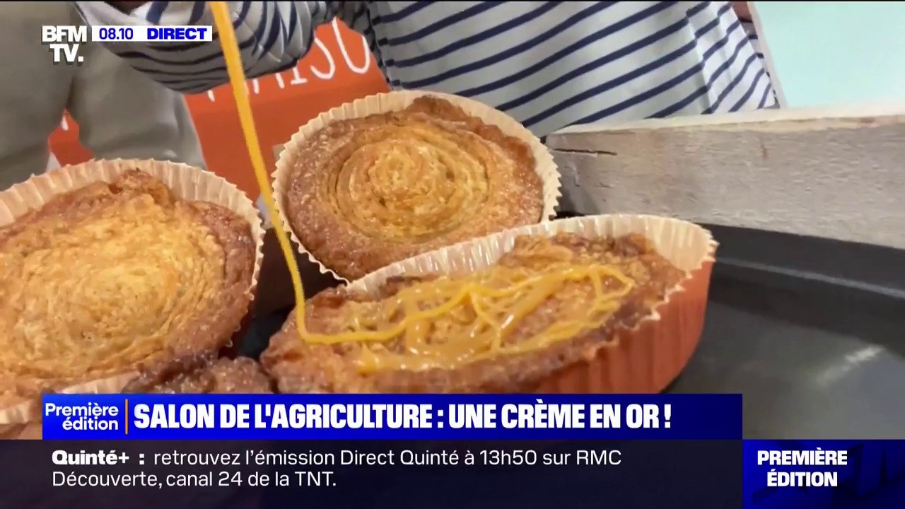 La crème de caramel au beurre salé de Quiberon sacrée meilleure pâte à tartiner au Salon de l'agriculture