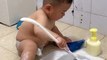 Baby Cleaning The Toilet | Babies Funny Moments | Cute Babies | Naughty Babies | Funny Babies #baby #babies #beautiful #cutebabies #fun #love #cute  #funny