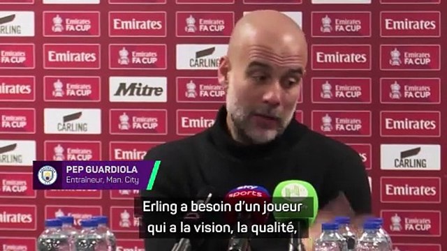 5 buts pour Haaland, 4 assists pour De Bruyne : Guardiola aux anges