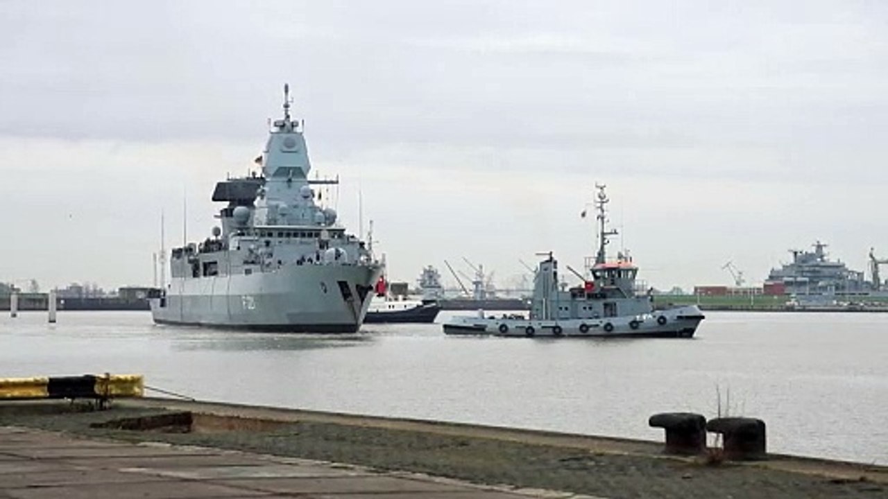 Fregatte 'Hessen' wehrt erstmals Huthi-Angriff ab