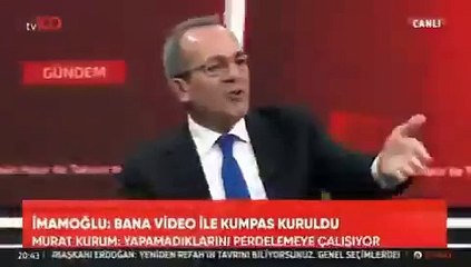 CHP’li Gazeteci Şaban Sevinç canlı yayında küfür etti