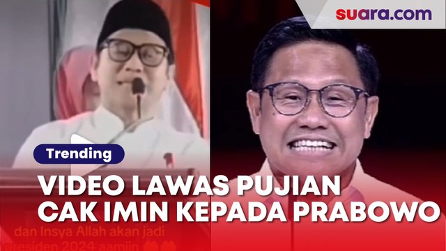 Viral Video Lawas Pujian Setinggi Langit Cak Imin kepada Prabowo: Pemimpin Paling Ikhlas