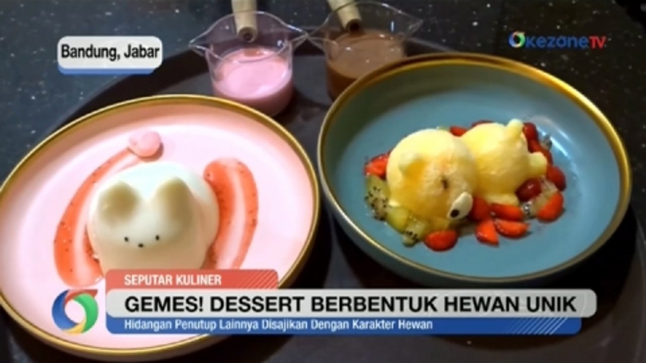 Gemes! Dessert Berbentuk Hewan Unik