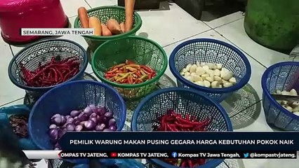 Pemilik Warung Makan Pusing, Karena Harga Kebutuhan Pokok Naik