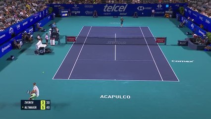Upset à Acapulco : Zverev éliminé dès le premier tour par Altmaier 🎾