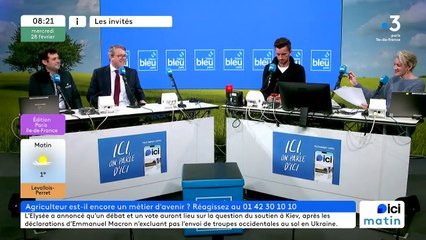 28/02/2024 : l'invité d'actu 8h15 France Bleu Paris