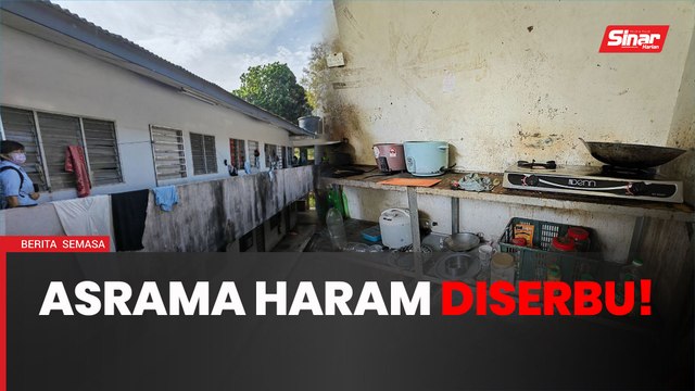 Asrama haram pekerja asing daif, kotor diserbu