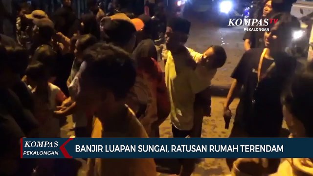 Banjir Luapan Sungai Pemali Rendam Desa Krasak Brebes, Ratusan Rumah Terendam