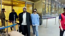 Ranveer Singh spotted at airport in comfy all-black outfit, turns his incognito mode on