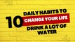 10 Daily Habits to Change Your Life - Drink Water