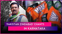 BJP Claims 'Pakistan Zindabad' Slogans Raised In Karnataka; Congress MP Naseer Hussain Clarifies
