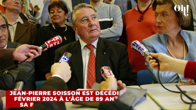 Mort de l'ancien ministre Jean-Pierre Soisson à 89 ans : les causes de son décès révélées