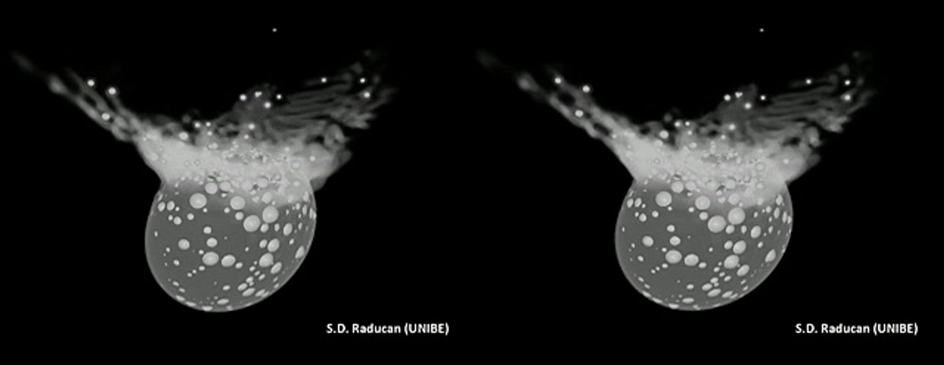 Animação mostra impacto da colisão de um satélite no asteroide Dimorphos