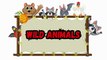 Wild Animals | Wild animals names in English | Kids vocabulary | English Educational Video