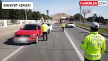 Mardin'de hava destekli trafik denetimi: 19 araç sürücüsüne ceza