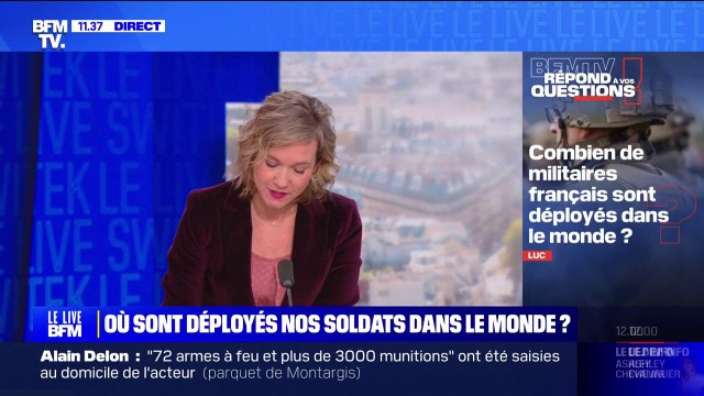Combien de militaires français sont déployés dans le monde ? BFMTV répond à vos questions