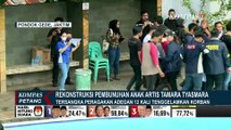 Ikut Rekonstruksi Pembunuhan Dante, Begini Ekspresi Tamara Tyasmara