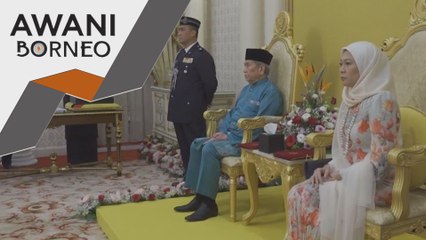 Tun Wan Junaidi terima gelaran Pehin Sri