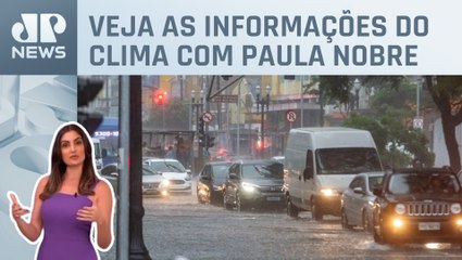 Chuva volumosa atinge SP e RJ nesta quarta (28) | Previsão do Tempo