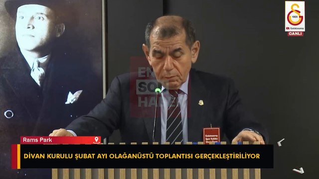 Dursun Özbek: Galatasaray'a karşı açılan cepheler var