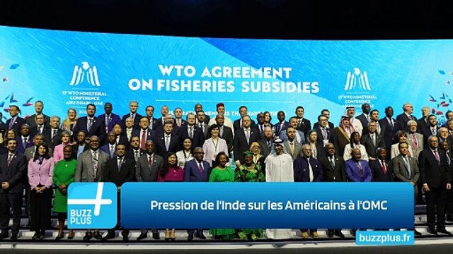 Pression de l'Inde sur les Américains à l'OMC
