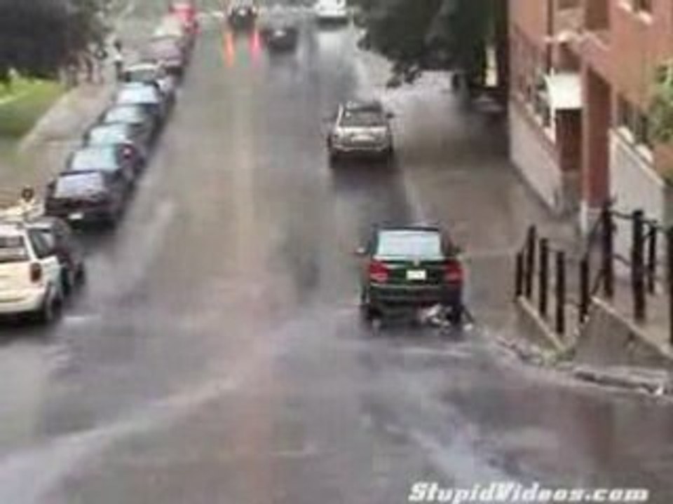 Longboard par temps de pluie