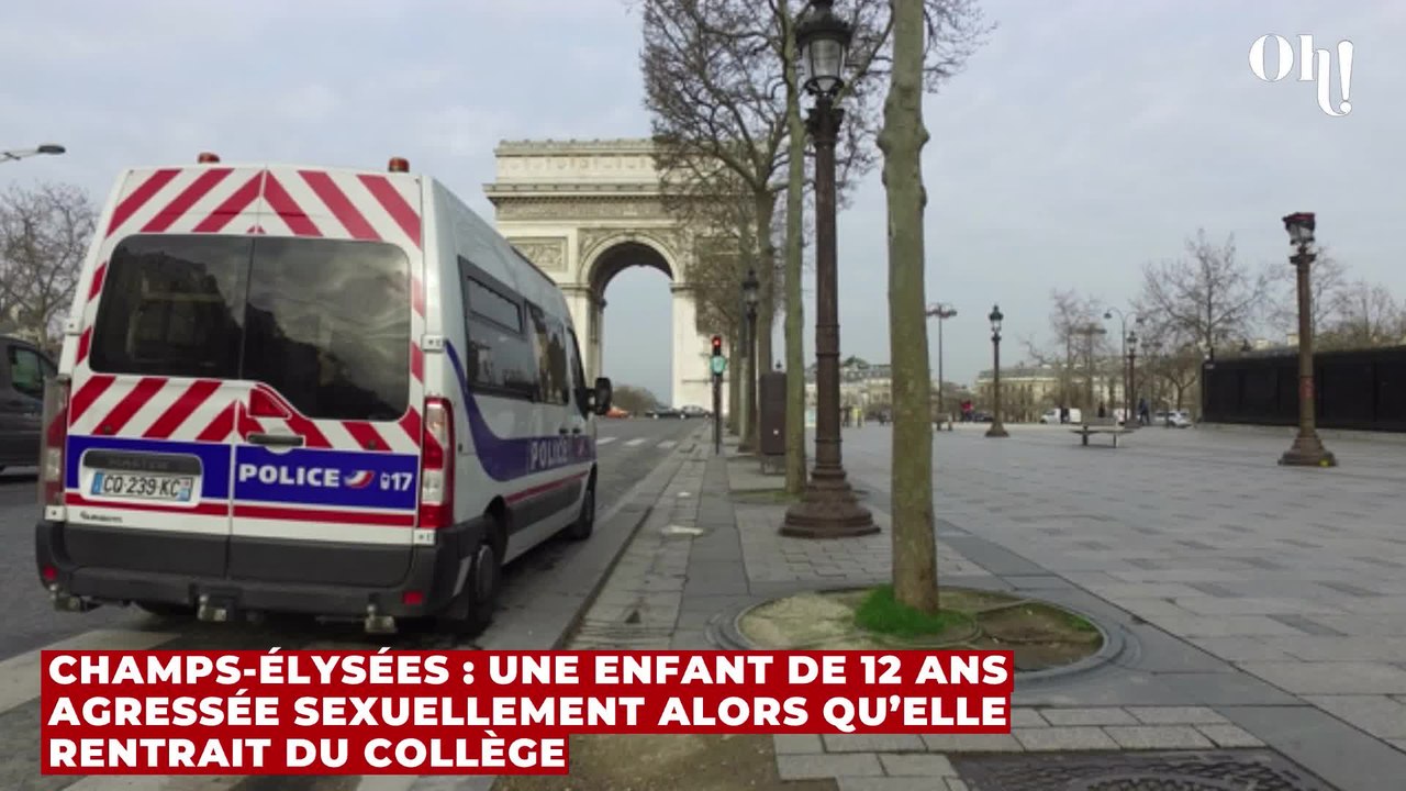Champs-Élysées : une enfant de 12 ans agressée sexuellement alors qu’elle rentrait du collège
