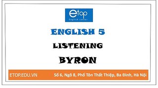 ENGLISH 5 - BYRON