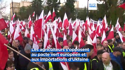 Tải video: Des agriculteurs polonais manifestent à Varsovie