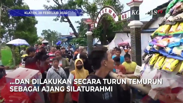 Ramadan Sebentar Lagi, Warga Klaten Menyambut dengan Tradisi Sadranan