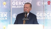 Erdoğan kendisine seslenen genci azarladı: 'Önce dinlemesini öğren'