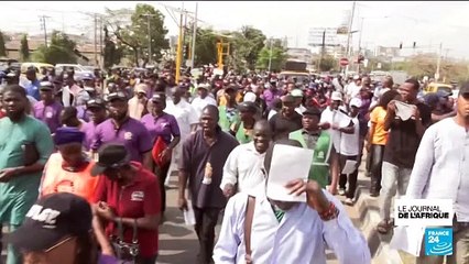 Grève contre la vie chère au Nigeria : des milliers de personnes dans les rues