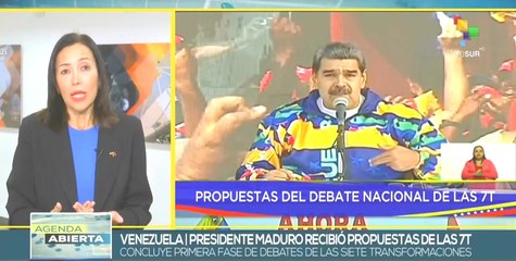 Venezuela concluye primera fase de propuestas para las 7 Transformaciones