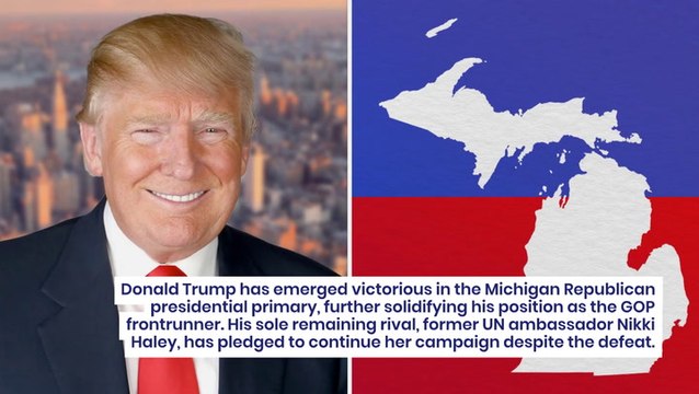 Donald Trump Wins Michigan's GOP Primary, Setting Stage For March 5 'Super Tuesday'
