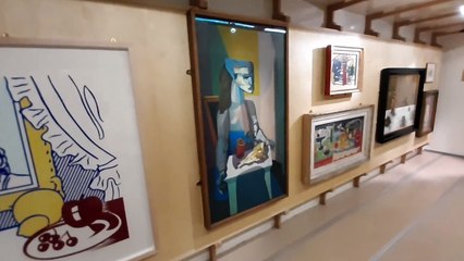 Art Explora mobile museum visits Walsall Wood.