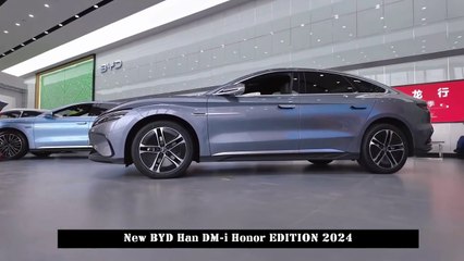 To be Released on February 28 , New BYD Han DM-i Honor EDITION 2024