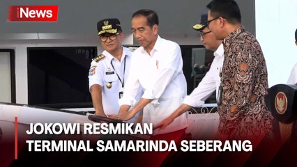 Dorong Masyarakat Gunakan Transportasi Umum, Jokowi Resmikan Terminal Samarinda Seberang