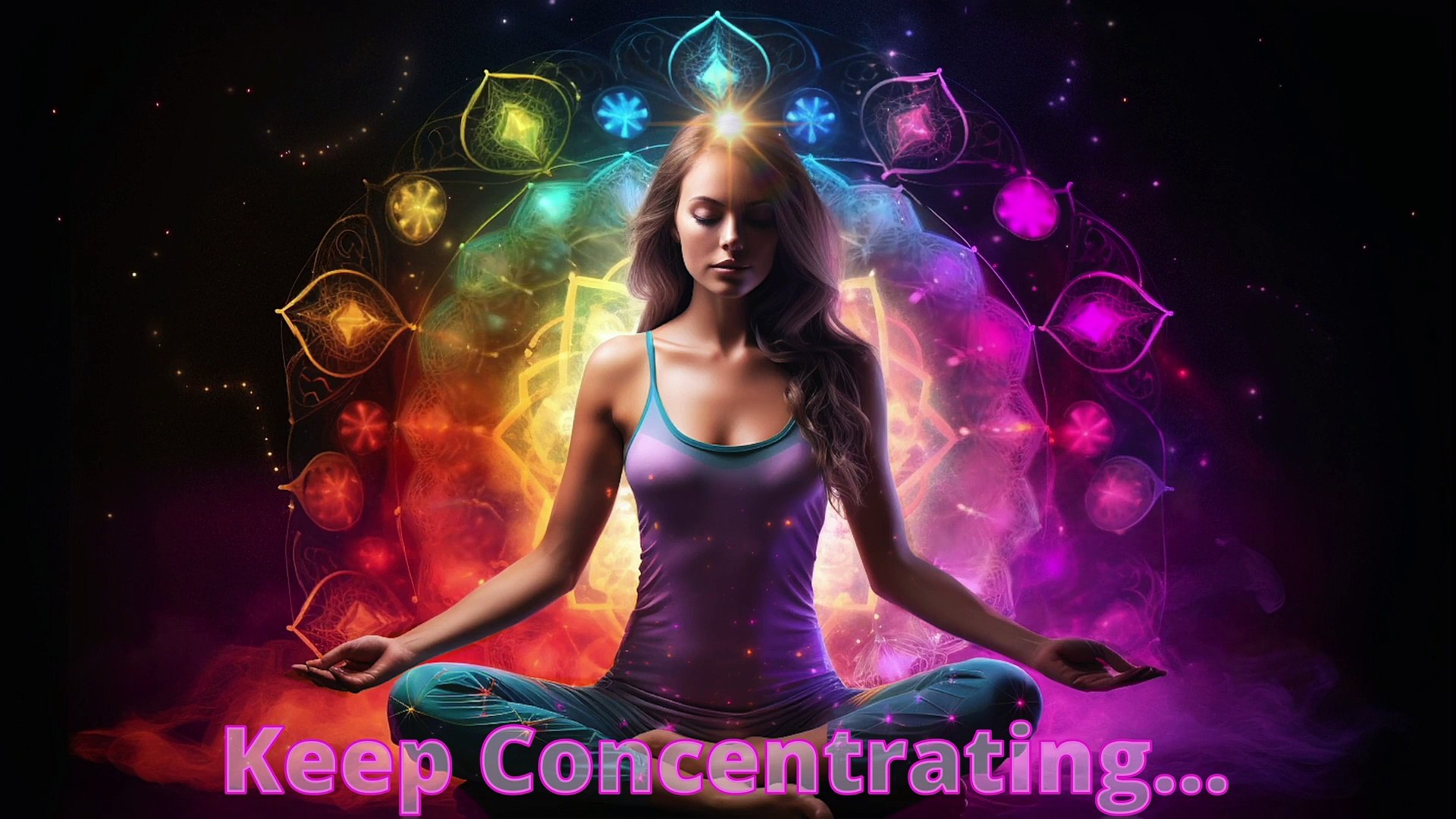 ⁣1 Hour Crown Chakra Healing Meditation Music | 1 Hour Meditation Music | Deep Sleep Meditation