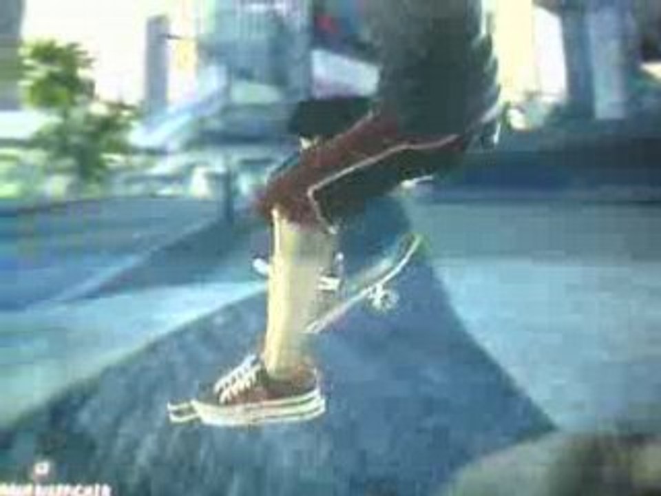 EA skate poussé amicale