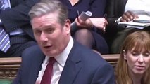 Keir Starmer accuses Conservatives of ‘dancing to tune’ set by Nigel Farage