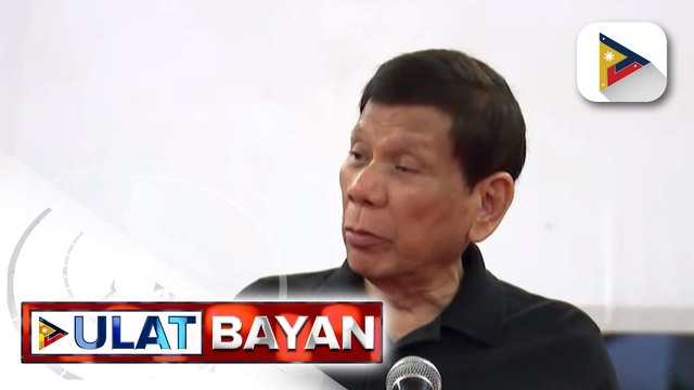 Dating Pres. Duterte, itinangging sinabi niya na sangkot sa droga si PBBM
