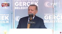 Erdoğan kendisine seslenen genci azarladı: Delikanlı, önce dinlemesini öğren!