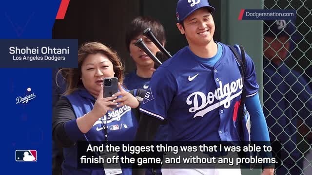 Shohei Ohtani hits home run on Dodgers debut