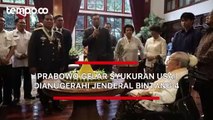Prabowo Gelar Syukuran Usai Dianugerahi Jenderal Bintang 4