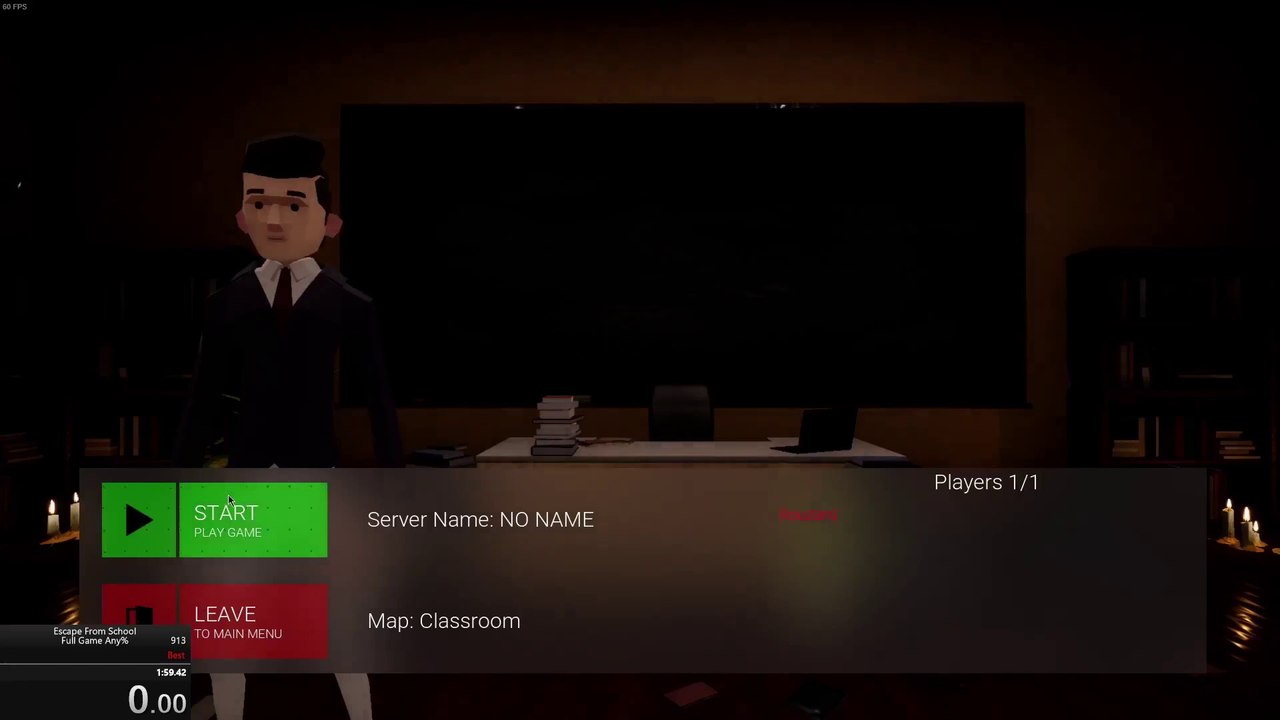 Escape From School - Full Game Any% - OLD WR 1:56.540 - Rouzard