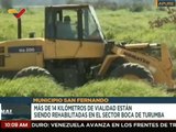 Apure | En rehabilitación más de 14 Km de vialidad del sec. Boca de Turumba del mcpio. San Fernando
