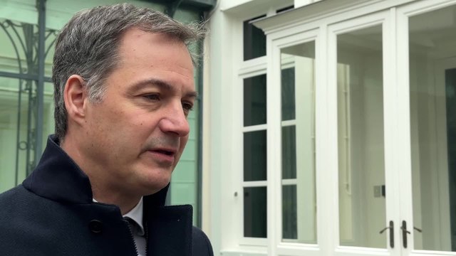 Alexander De Croo s'entretient avec le président congolais Félix Tshisekedi